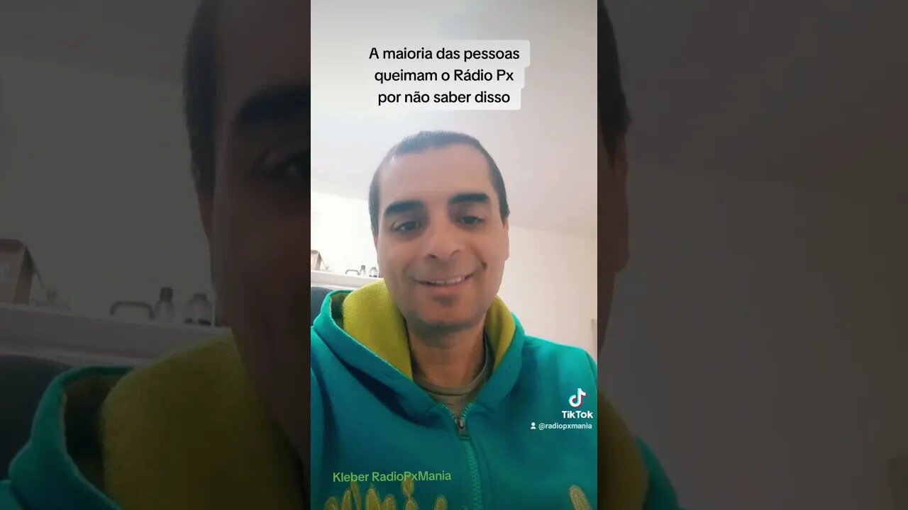 A maioria das pessoas queimam o Rádio Px por não saber disso