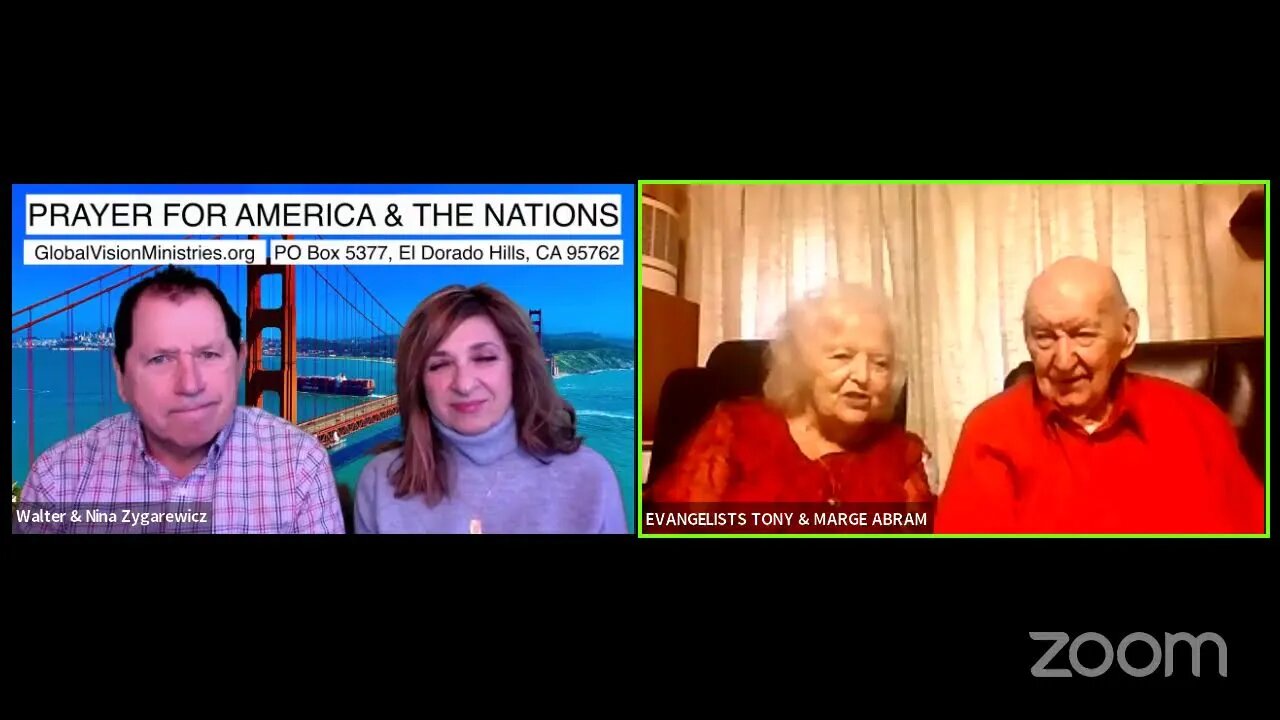 Prayer for America and the Nations with Walter & Nina Zygarewicz