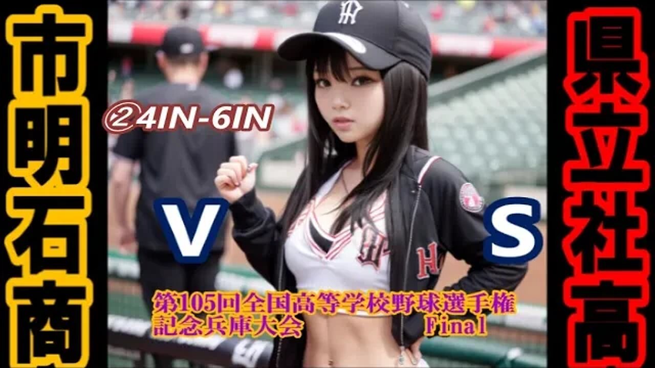 灼熱の追撃戦！【第105回全国高等学校野球選手権記念兵庫大会】Final 社vs明石商InPlay全収録②4IN-6IN