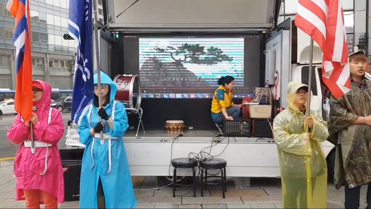 ★[서울 19차-01부] 멸중!한미이 영원혈맹 태극기대반격 구국투어 (태투!) [태평TV] 180512토