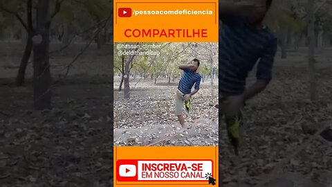 Vamos ver se o youtube vai mostrar este vídeo sobre Pessoa com deficiência