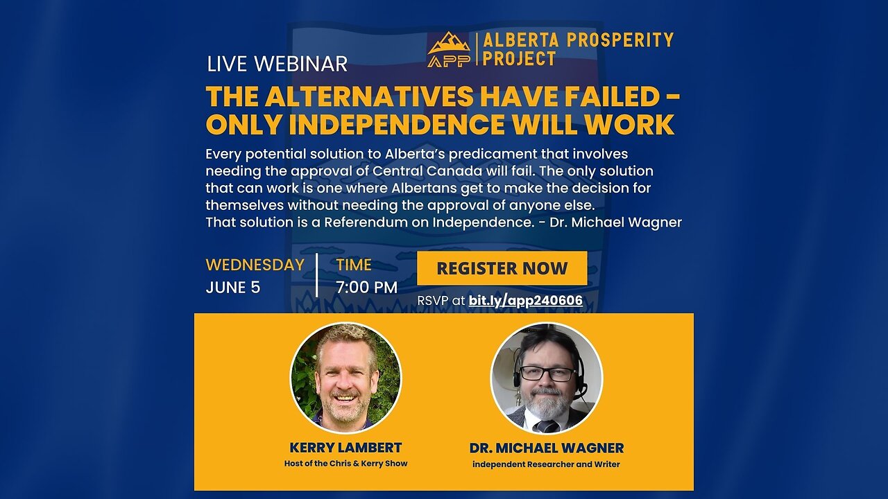 240605 APP Webinar: The Alternatives Have Failed – Only Independence Will Work