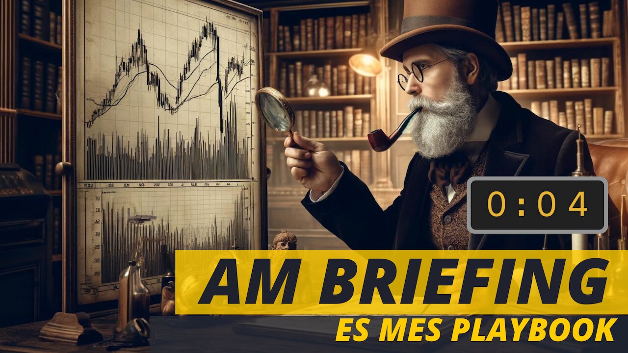 Tue "AM Briefing" | Preparing ES & NQ Traders For LIVE Futures Trading Room [08/20]