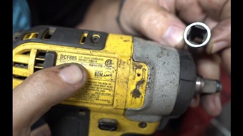 Dewalt Tool Hack How to Convert 1/4" Impact Driver to 3/8" Drive Impact