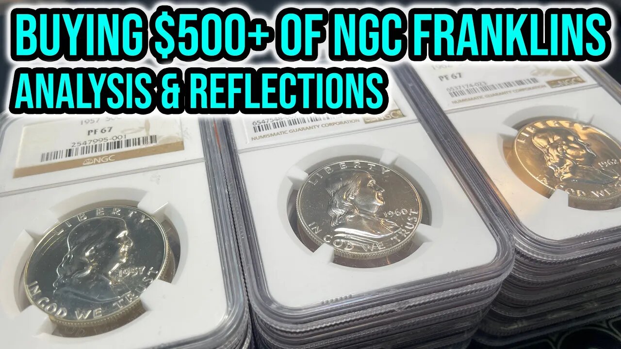 $550+ NGC Graded Proof Franklin Half Dollar Unboxing - Analysis, Thoughts, and Reflections