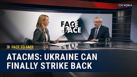 "Putin does not want peace." Ukraine can finally use ATACMS to strike inside Russia | Face to Face