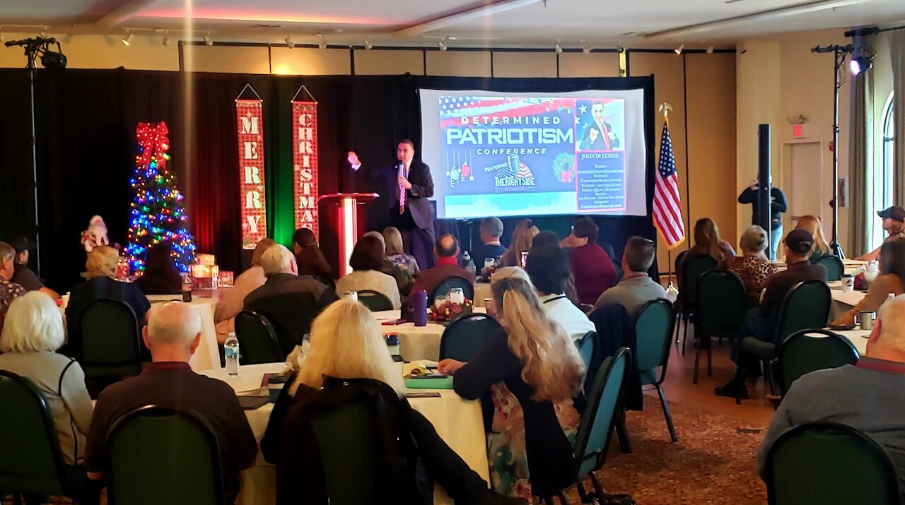 John Di Lemme Speaking at Doug Billings Determined Patriots Conference