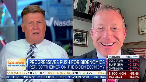 Democrat Rep. Josh Gottheimer Grilled Over Defending Failed "Bidenomics" Economic Policy