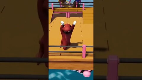 Pushed 10 feet under #gangbeasts #gangbeastsfunnymoments #gaming #gamingvideos #fails