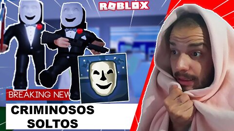 CRIMINOSOS INVADIRAM MINHA CASA !! (Break In Roblox)