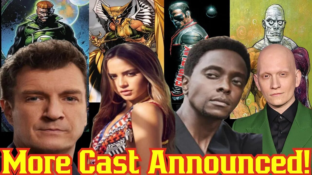 MORE DC Casting Announced For Superman: Legacy! Green Lantern, Hawkgirl, Nathan Fillion, James Gunn