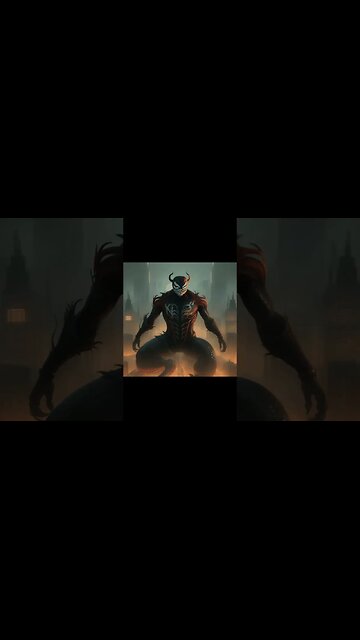 AI animated venom with AI music