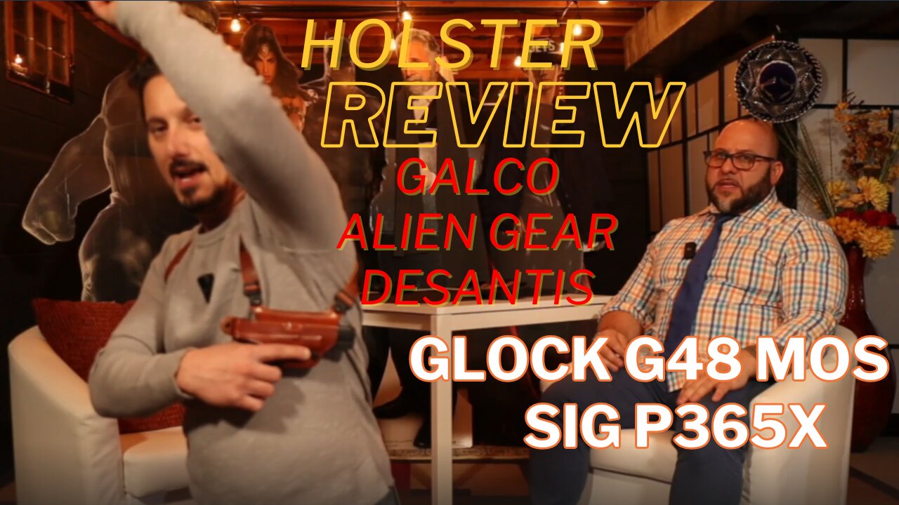 Holster Reviews for the Glock G48 MOS & Sig P365X