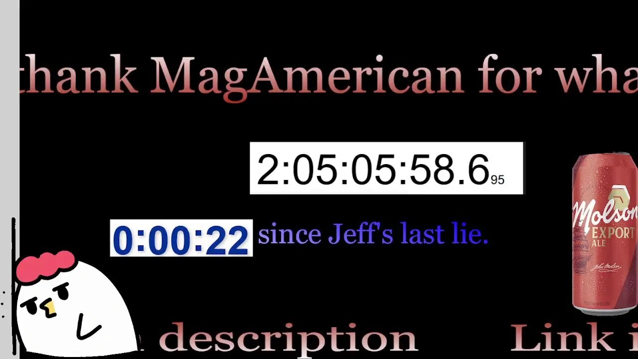 Countdown till Red & Red Mamma thank MagAmerican for what he didn't put in the book. #freedom