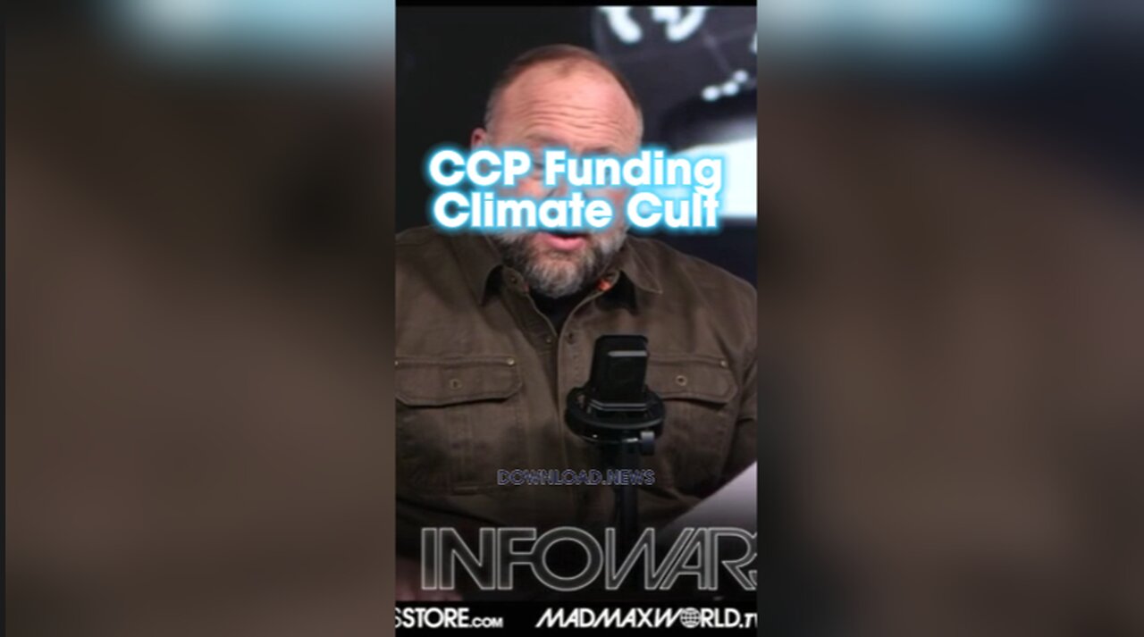 Alex Jones: CCP Funding American Climate Cult To Deindustrialize The United States - 1/2/24