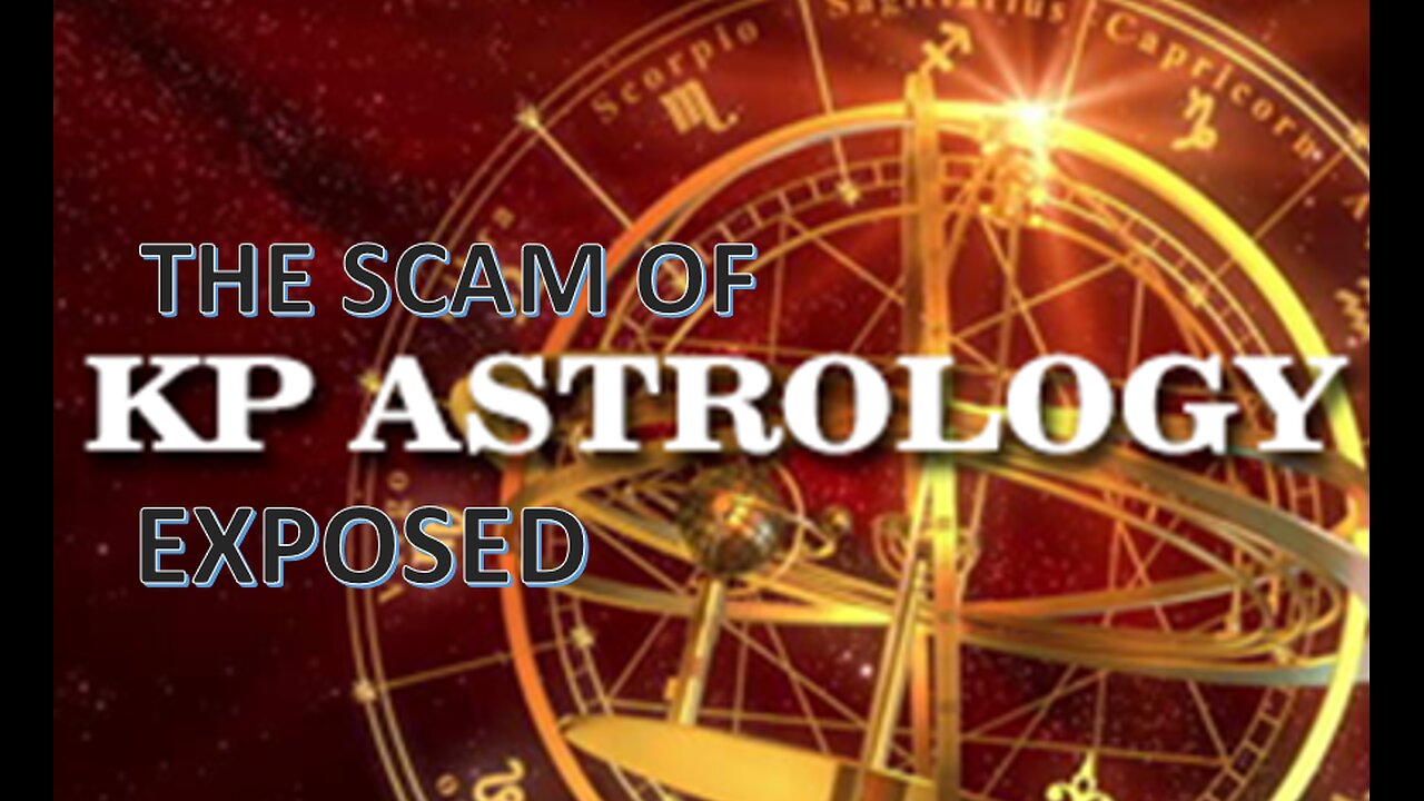 How KP Astrology is SCAMMING Millions of People. FINALLY EXPOSED