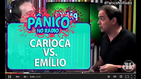 Emílio vs. Carioca - melhores momentos - Pânico