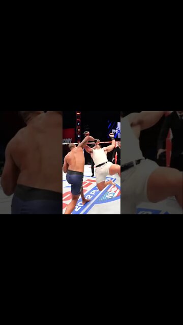 Dude gets knockedout FAST! 😂