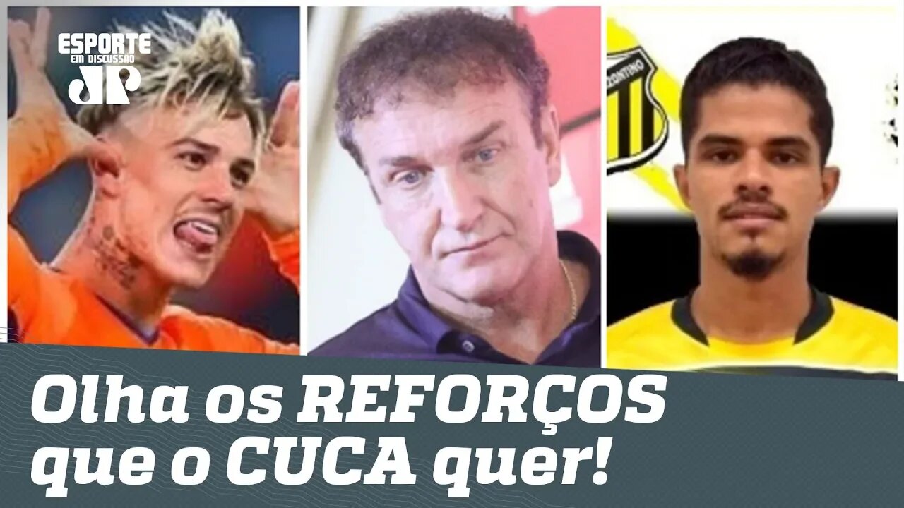 Bons? OLHA os REFORÇOS que CUCA quer para o SÃO PAULO!