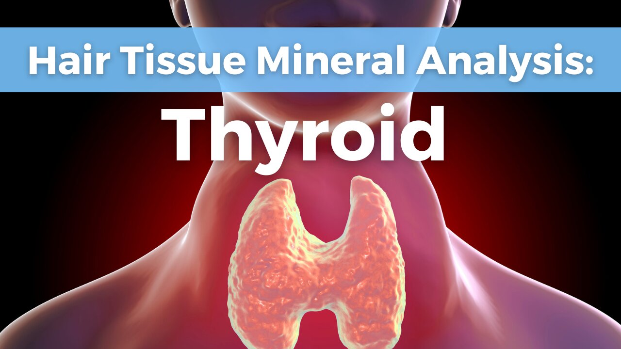 Hidden Clues to Thyroid Dysfunction in Hair Mineral Analysis Discussion with Jill Norris, R.N.