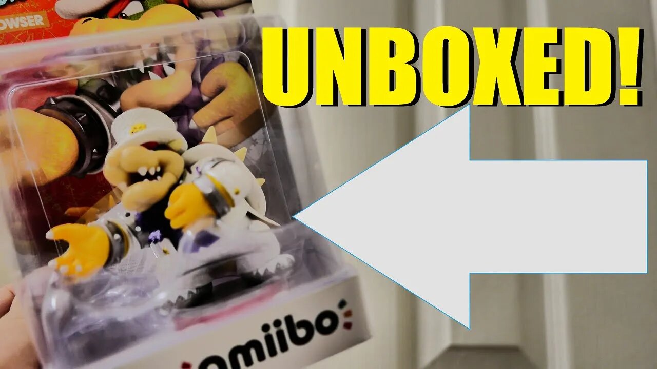 Unboxing the Wedding Bowser Amiibo!