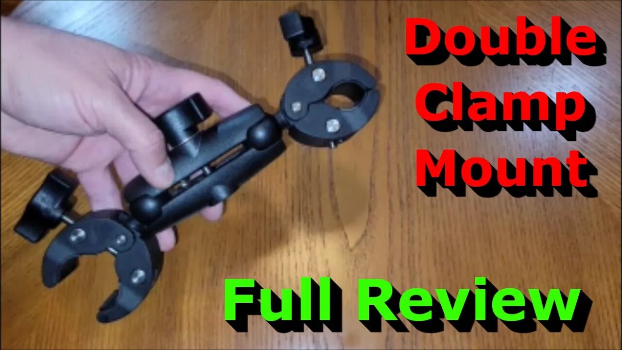 Double Clamp Mount Full Review - Universal Mounting Bracket