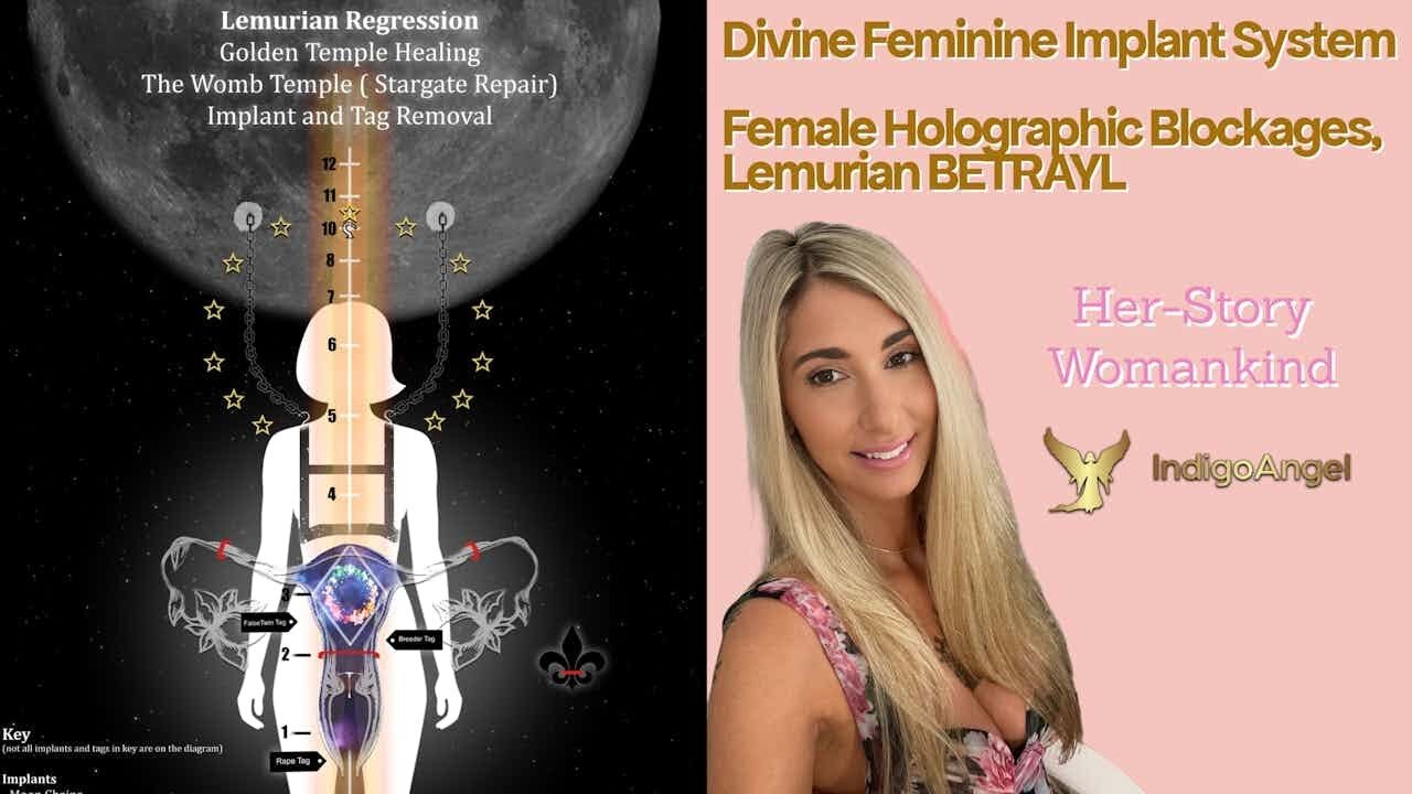 Divine Feminine Implants & FORCED BREEDER PROGRAMS