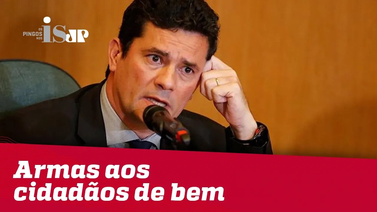 Armas aos cidadãos de bem: Bolsonaro e Moro definem critérios