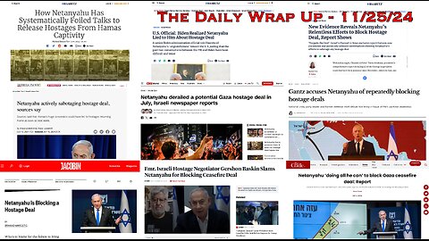 Trump Team "Barred From Agencies" & Israel Working With ISIS-Linked Gangs To Starve Gaza
