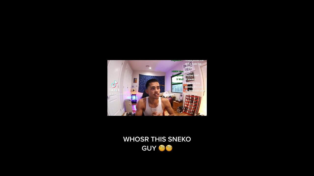 WHOSE THIS SNEAKO GUY