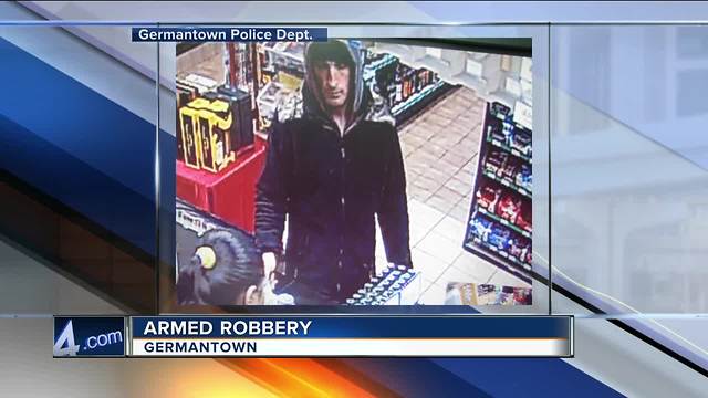 Germantown police: Gas station robbed at knifepoint