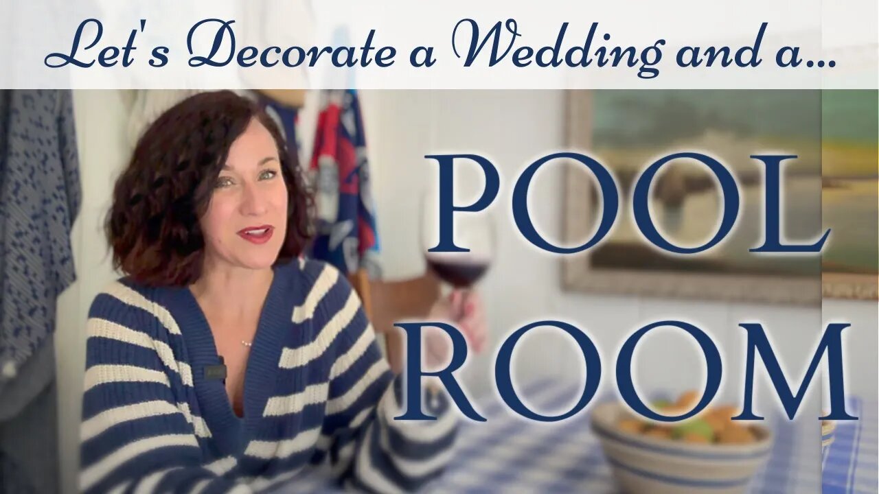 BUDGET POOL ROOM DESIGN | A WEDDING & POOL in ONE WEEKEND | Summer Spaces