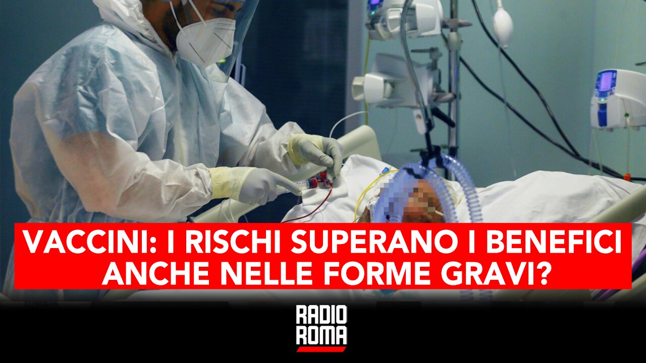 VACCINI: I RISCHI SUPERANO I BENEFICI ANCHE NELLE FORME GRAVI? - A VISO SCOPERTO