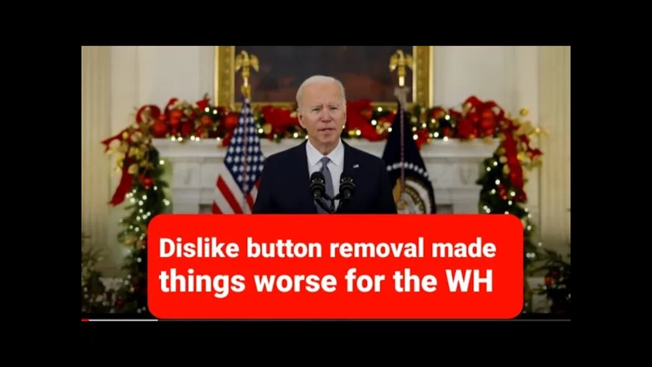 Dislike removal made it worse for the WH