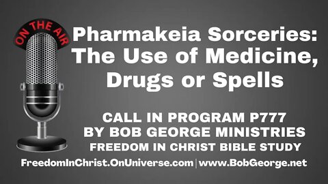 Pharmakeia Sorceries: the Use of Medicine, Drugs or Spells by BobGeorge.net