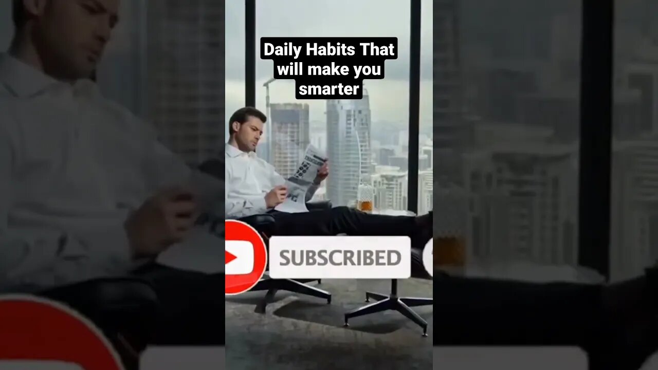 Daily habits that will make you smarter. #selfimprovement #selfimprovement #shorts #success #viral