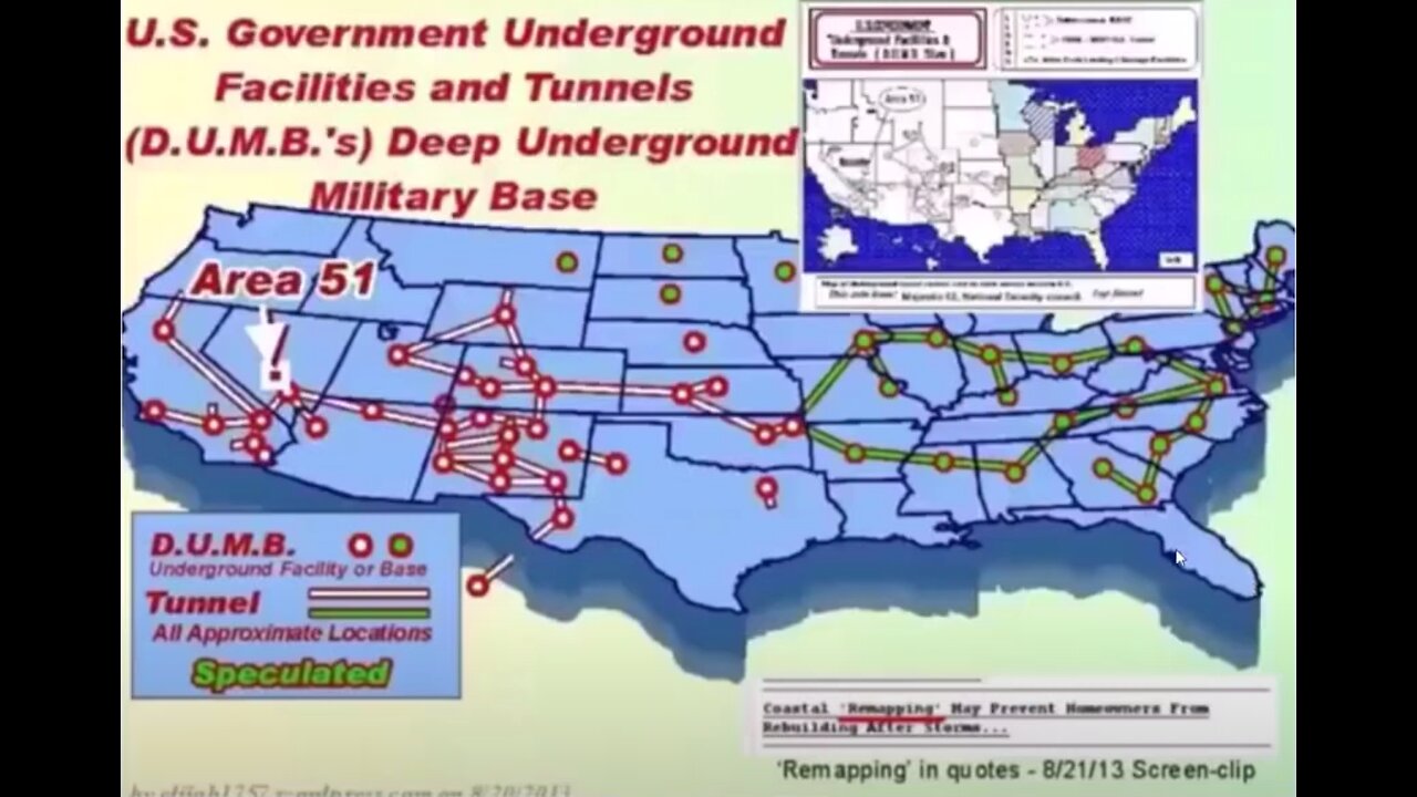 FLAT EARTH -DEEP UNDERGROUND MILITARY BASES AND OUR MASTERS.