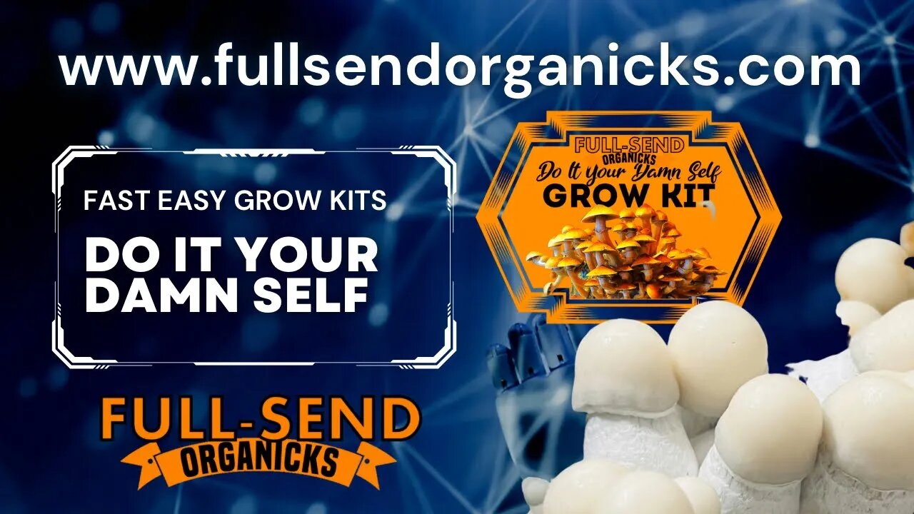 Do it your damn self Grow Kit | Fastest way to grow the Best Mushrooms In MonoTubs and grow Bags!