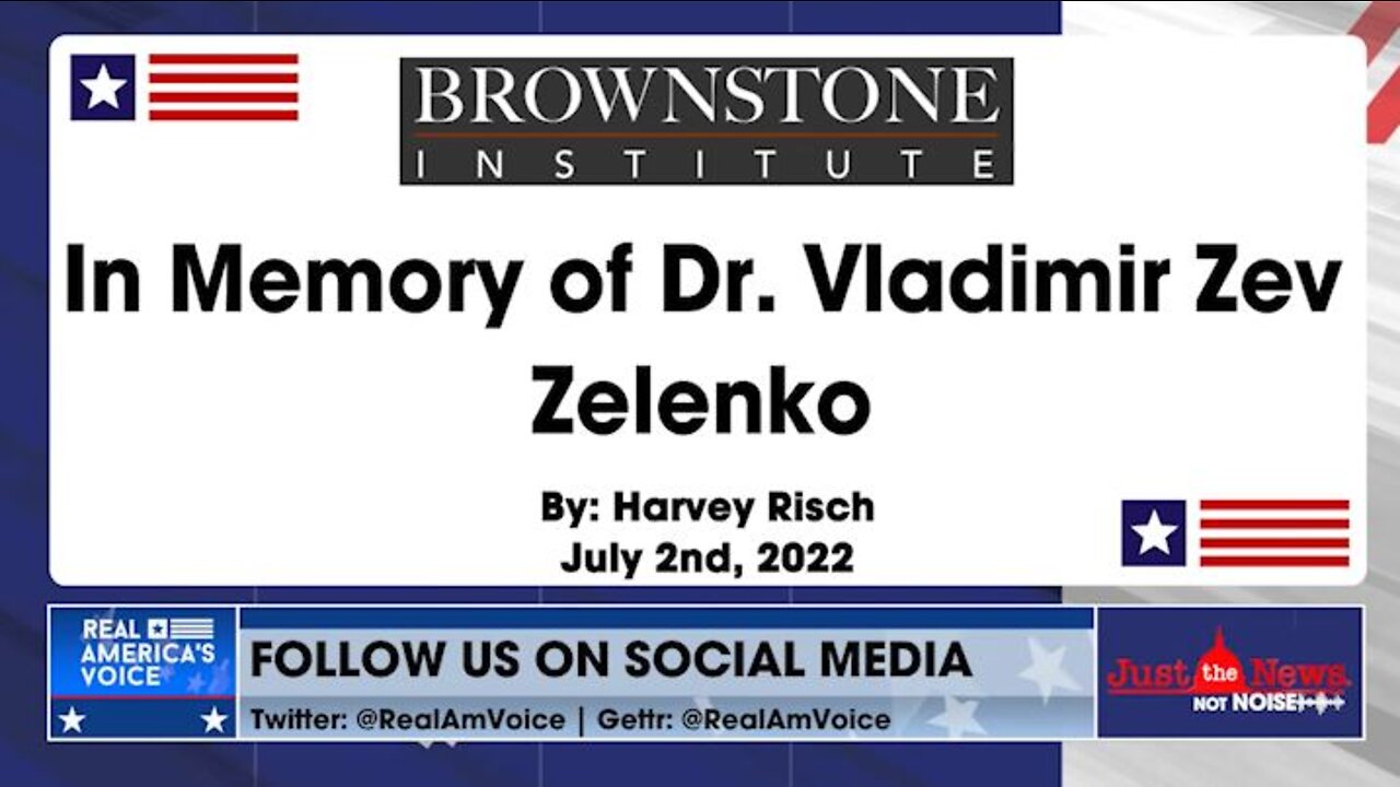 Remembering Dr. Vladimir Zev Zelenko