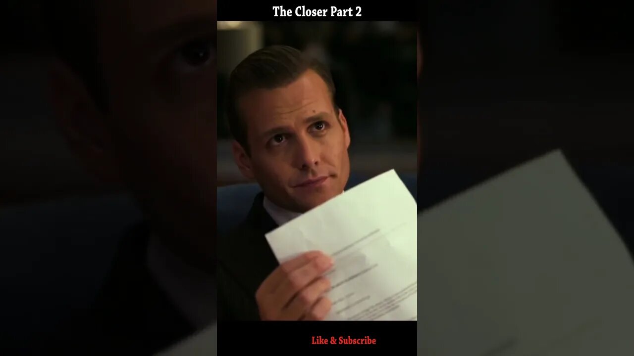 Harvey Specter Closing His Own Client #shorts