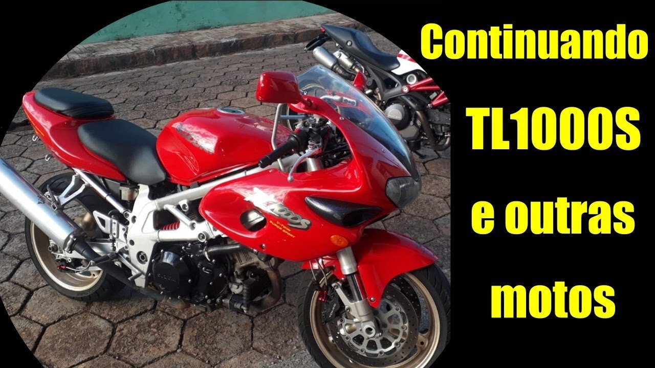 SUZUKI TL1000S E OUTRAS MOTOS - DUCATI 848EVO - DUCATI MONSTER 796 - HONDA CBR900RR