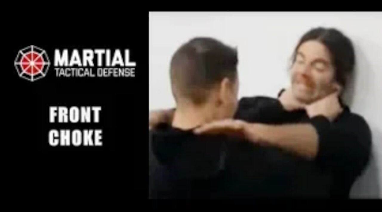 Front choke defense