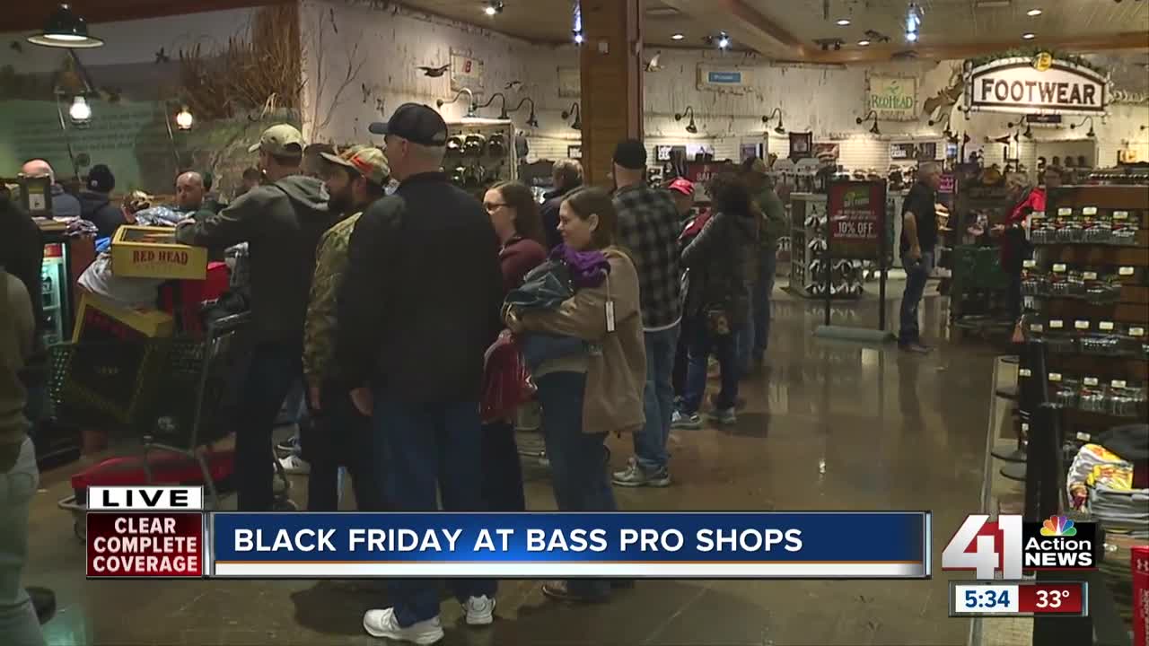 Shoppers line up early for Black Friday deals