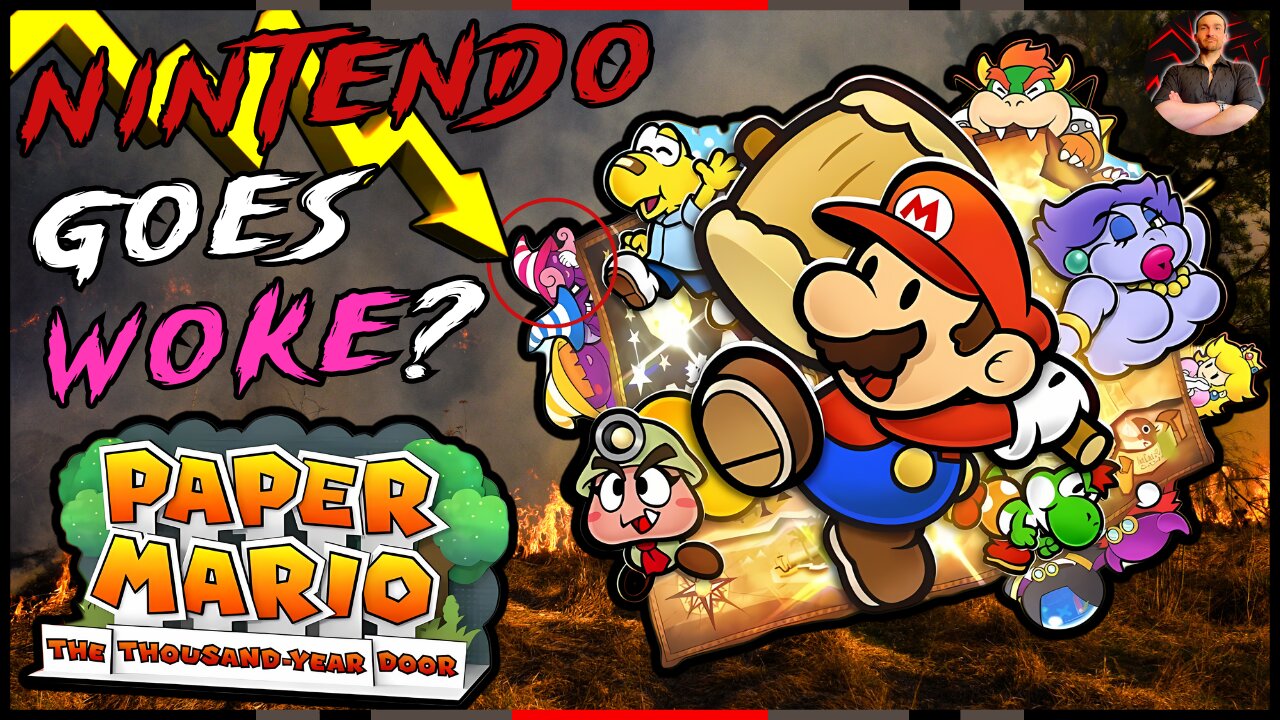 Nintendo of America Makes Paper Mario Character TRANS!