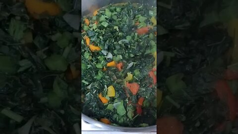 Fresh Callaloo Jamaican Style #callaloo