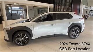 2024 Toyota BZ4X OBD Port Location