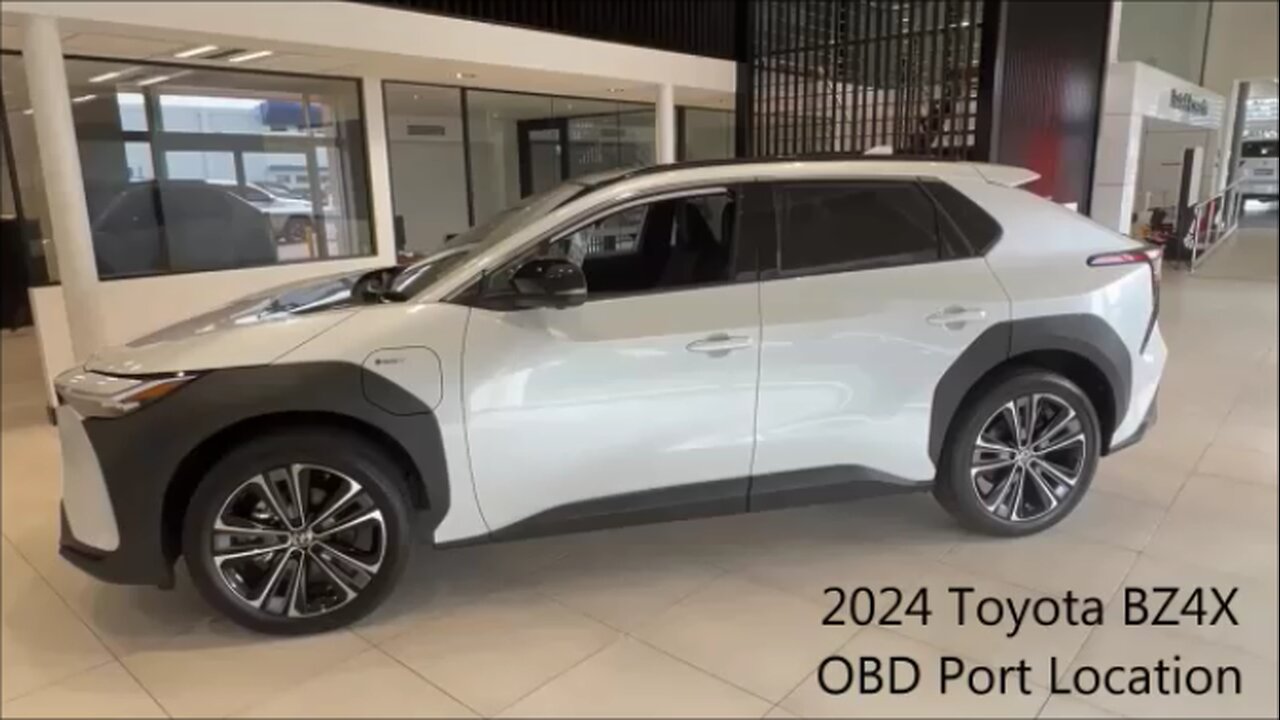 2024 Toyota BZ4X OBD Port Location