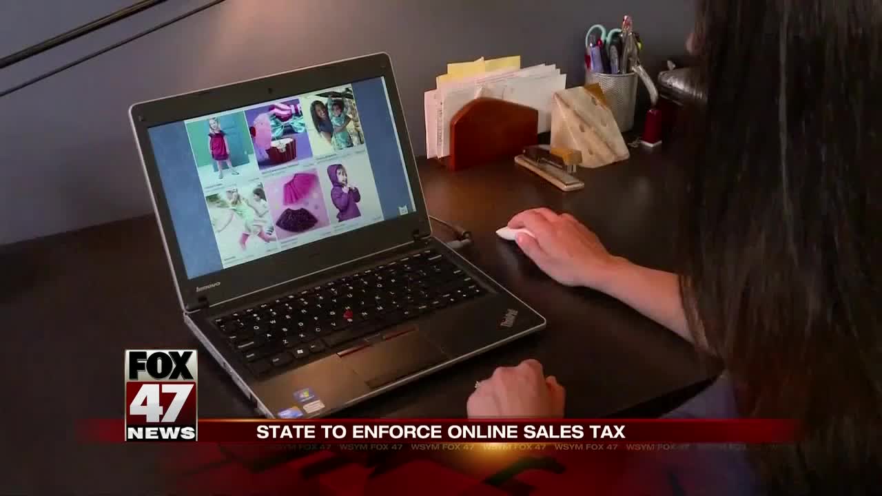 Michigan enforcing sales tax for online, out-of-state retailers