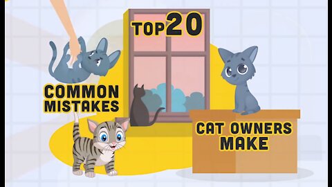 Top 20 Common Mistakes Cat Owners Make