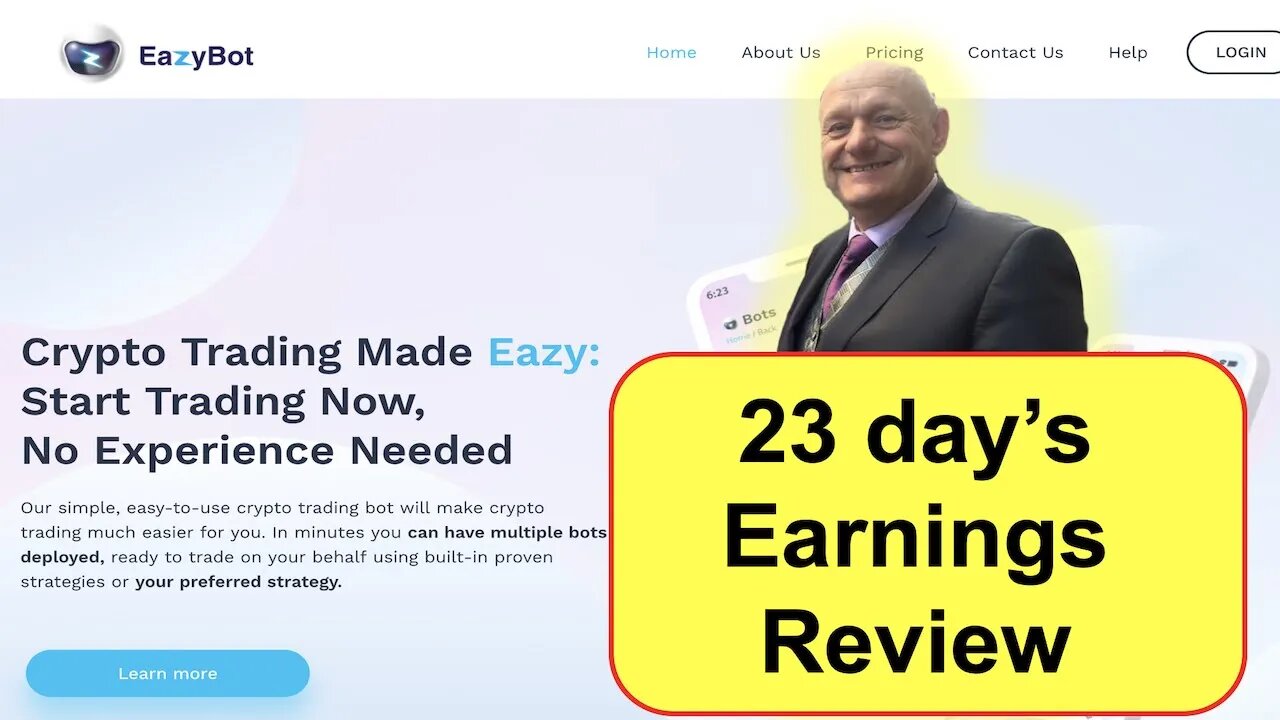 EazyBot 23 day earning review